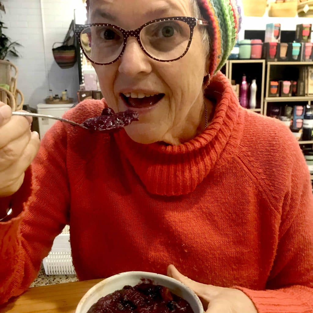 Blueberry Porridge Kims Fruity Oats Recipe