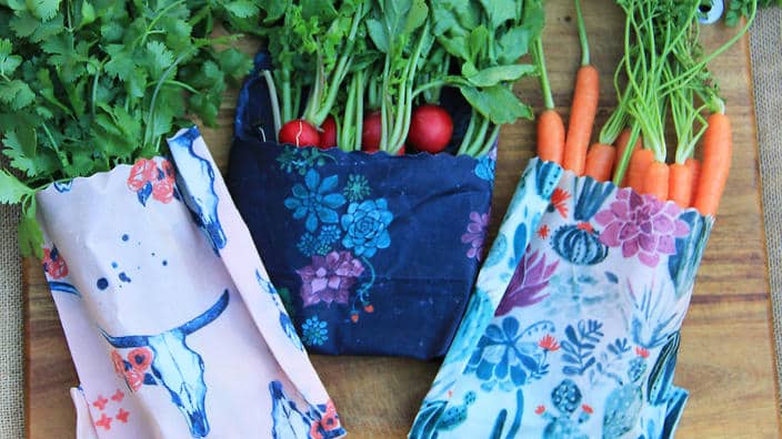 Making beeswax wraps workshop